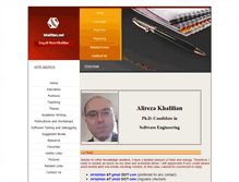 Tablet Screenshot of khalilian.net